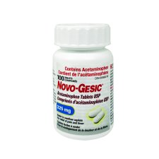 Novo-Gesic Acetaminophen Tablets, Regular Strength