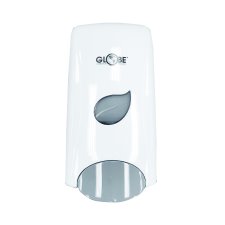 Globe Manual Soap Dispenser,  White