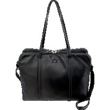 Roots® 3-Compartment Satchel, Black