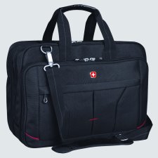 SwissGear® Notebook Bag w/Tablet Pocket, 17.3", Black