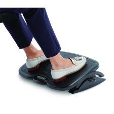 Kensington SmartFit Solemate Plus Foot Rest, Black