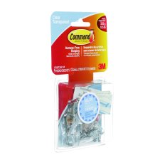 Command Adhesive Small Wire Hooks, 12/pkg