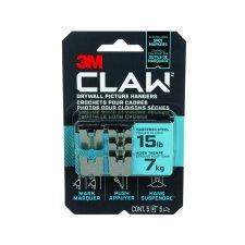 3M Claw Drywall Picture Hangers, 5 sets/pkg