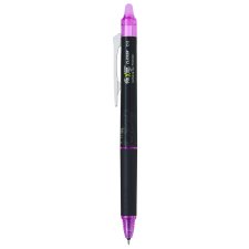 Pilot FriXion Point Clicker Retractable Erasable Gel Pens, 0.5mm, Pink