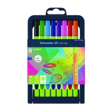 Schneider Line-Up Fineliner Markers, 0.4mm, Assorted Colours, 10/pkg