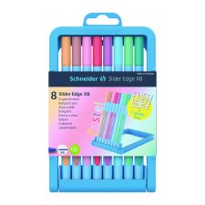 Schneider Slider Edge Pastel Ballpoint Pens, 8/pkg