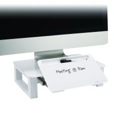Quartet Desktop Glass Monitor Riser