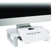 Quartet® Desktop Glass Monitor Riser