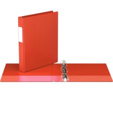 Davis Group Essential 2300 Angle D-Ring Binder, 1", Orange