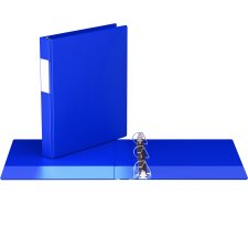 Davis Group Essential 2300 Angle D-Ring Binder, 1", Royal Blue