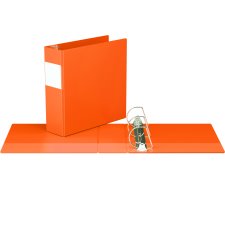 Davis Group Essential 2300 Angle D-Ring Binder, 3", Orange