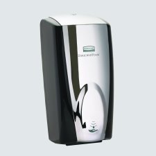 Rubbermaid® AutoFoam Dispenser, Black/Chrome