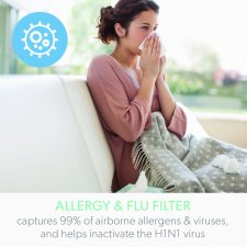 DuPont TruSens Allergy & Flu HEPA Drum Replacment Filter, Medium