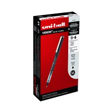 uni-ball Vision Roller Pens, 1.0mm, Black