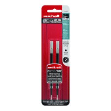 uni-ball 207 Plus Gel Pen Refills, 0.7mm, Black