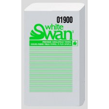 White Swan Premium Single Fold Towels, 16 pkg/ctn