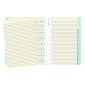 Filofax A5 Notebook, 8-1/4" x 5-3/4", Duck Egg