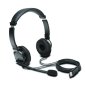Kensington Headphones Hi-Fi USB with Mic, Black