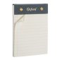 Oxford Heritage Vintage Message Pad, 4" x 5", Ivory, 90 sheets/pad