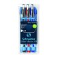 Schneider Slider Memo Ball Point Pens, Extra Broad, Assorted Colours, 3/pkg