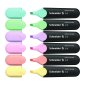 Schneider Job Highlighters, Chisel Tip, Assorted Pastel Colours, 6/pkg