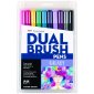 Tombow Dual Brush Pens, Assorted Galaxy Colours, 10/pkg