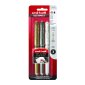 uni-ball Impact Metallic Gel Pens, 1.0mm, 3/pkg