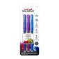 uni-ball Impact Metallic Gel Pens, 1.0mm, 3/pkg