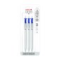 uni-ball ONE Retractable Gel Pens, 0.7 mm, Blue, 3/pkg