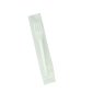 Compostable Individually Wrapped Forks, Nautral White, 750/cse
