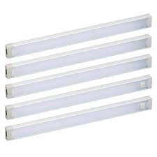 Under Cabinet Lighting, 9", Cool White, 5/pkg