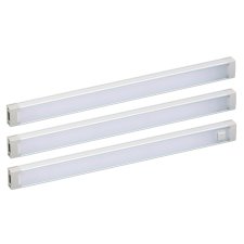 Under Cabinet Lighting, 9", Cool White, 3/pkg