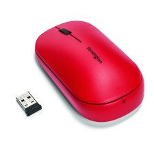 Kensington SureTrack Dual Wireless Mouse, Red