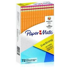 Papermate EverStrong #2 Pencils, HB, 72/pkg