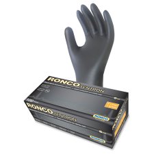 RONCO Sentron Nitrile Powder Free Gloves, XLarge