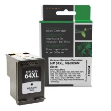 Dataproducts Remanufactured Inkjet Cartridge, # N9J92AN/HP64XL, Black