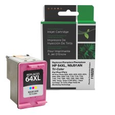 Dataproducts Remanufactured Inkjet Cartridge, # N9J91AN/HP64XL, Tri-Colour