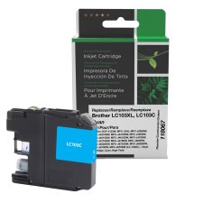 Clover Inkjet Cartridge, Alternative for Brother LC103XL, Cyan