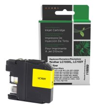 Clover Inkjet Cartridge, Alternative for Brother LC103XL, Yellow