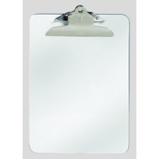 Westcott® Plastic Clipboard, Letter Size, Clear