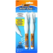 Bic Wite-Out Shake 'n Squeeze Correction Pen, 8ml, 2/pkg