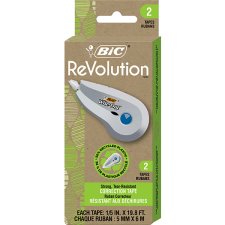 Bic® Wite-Out® ReVolution Correction Tape, 2/pkg