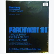 Bienfang® Parchment Paper, 14" x 17", 50 sheets/pad