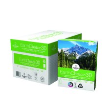 Domtar EarthChoice 30 Office Paper, 3-Hole, 8-1/2" x 11", 500 sheets/pkg