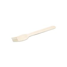 Earthpak Compostable Fork, 6", 100/pkg