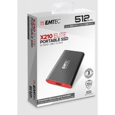  Emtec X210 Elite Portable 3.2 Solid State Drive, 512 GB