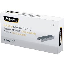 Fellowes Staples, 1/4", Full Strip