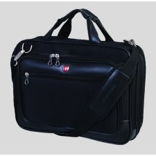 SwissGear® Scan Smart Briefcase, 17.3", Black