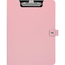 Merangue Padfolio with Clip, Blush