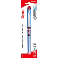 Pentel Energel Stick Gel Roller, 0.7mm, Red